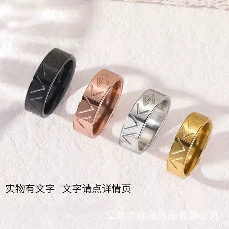 Anillo de  acero inoxidable